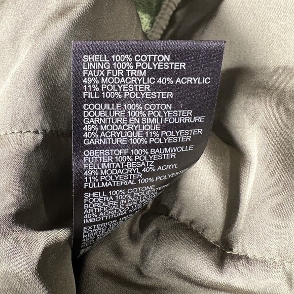 Free People Farrah Military Parka Jacket Size S - Picture 5 of 5